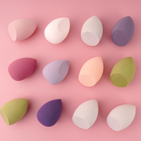 Oferta Especial: Esponja Cosmética de Maquillaje Personalizada, Flexible, Sin Látex, Tipo Huevo, para Pedidos al por Mayor y Exportación