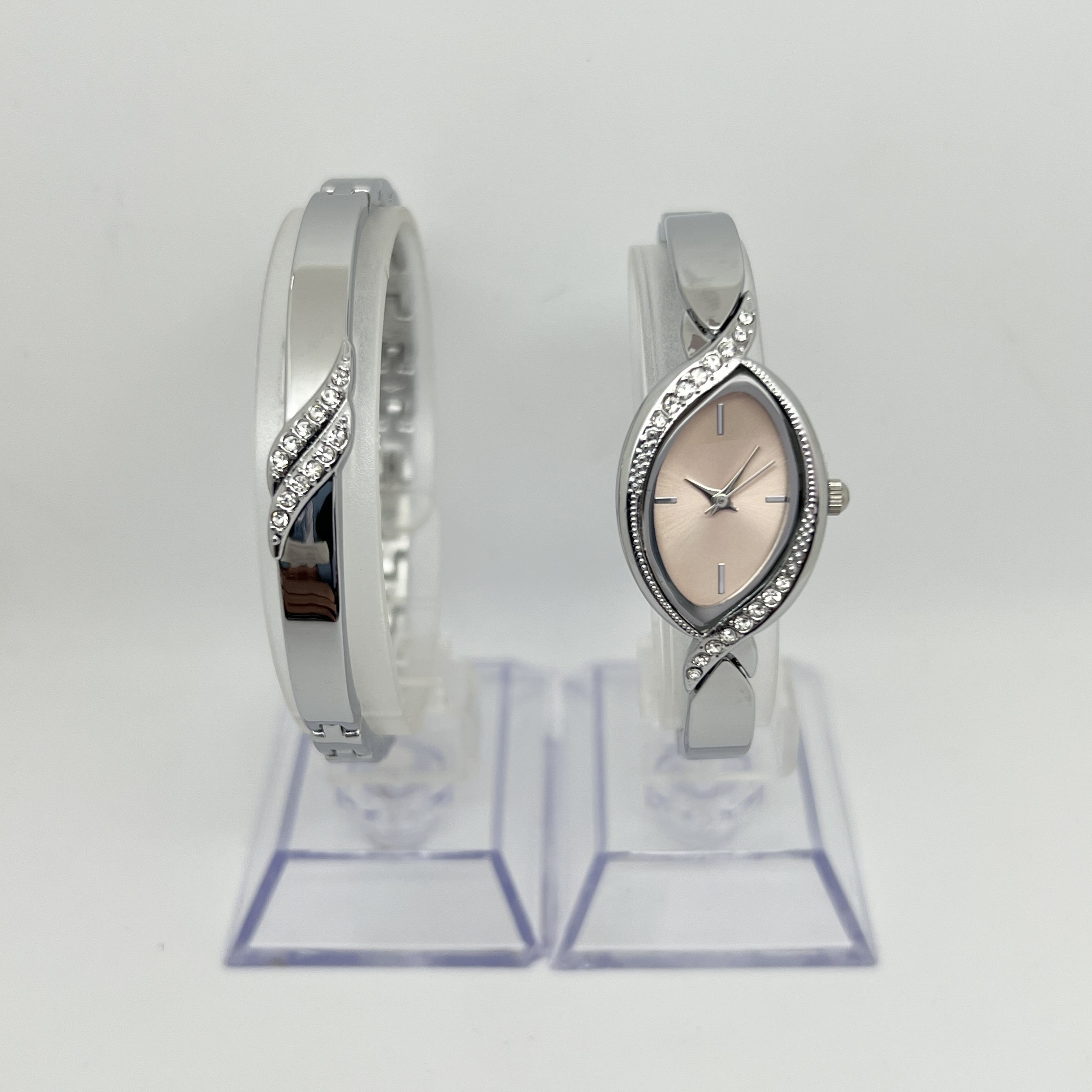 สีเงิน/โรสโกลด์