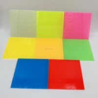 Feuille acrylique luminescente / Matériau plastique / Plexiglas / PMMA / Brille la nuit