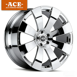 Ruedas Negras ACE de 24 Pulgadas PCD6X139.7 para Autos de Pasajeros, Estilo <span class=keywords><strong>SRT</strong></span> para Chevrolet Silverado, Colorado, Cadillac, GMC, <span class=keywords><strong>Land</strong></span> <span class=keywords><strong>Rover</strong></span> - Product Image 4