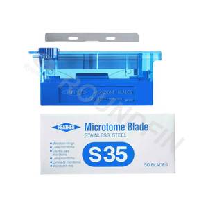 Phòng thí nghiệm Nguồn cung cấp R35 dùng một lần <span class=keywords><strong>microtome</strong></span> Blades cho ROTARY mô học <span class=keywords><strong>microtome</strong></span> - Product Image 2