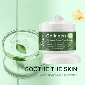 WIYUN Cuidado DE LA PIEL Hidratante Nutritivo Reparación Reafirmante Colágeno Ginseng Té verde Crema facial - Product Image 4