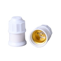 Support de lampe suspendue E27 PC 250V 4A pour ampoule à base plate, utilisation intérieure/extérieure, garantie 1 an
