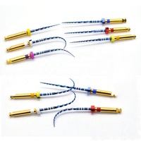 Herramienta dental azul, limas de motor rotativo, instrumento dental de activación por calor para dentista