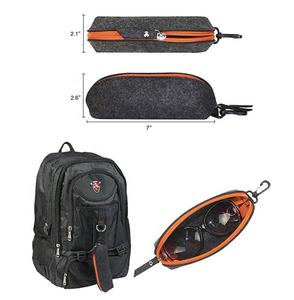 מפואר צבעים הרגיש להחליק ב משקפיים מקרי משקפי שמש & קריאת משקפיים רך הרגיש פאוץ - Product Image 4