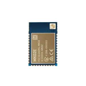 Pins Modul Bluetooth 5.2 SoC Fungsi NFC Pin Setengah Lubang Berlapis UART 34 untuk IOT Smart Home