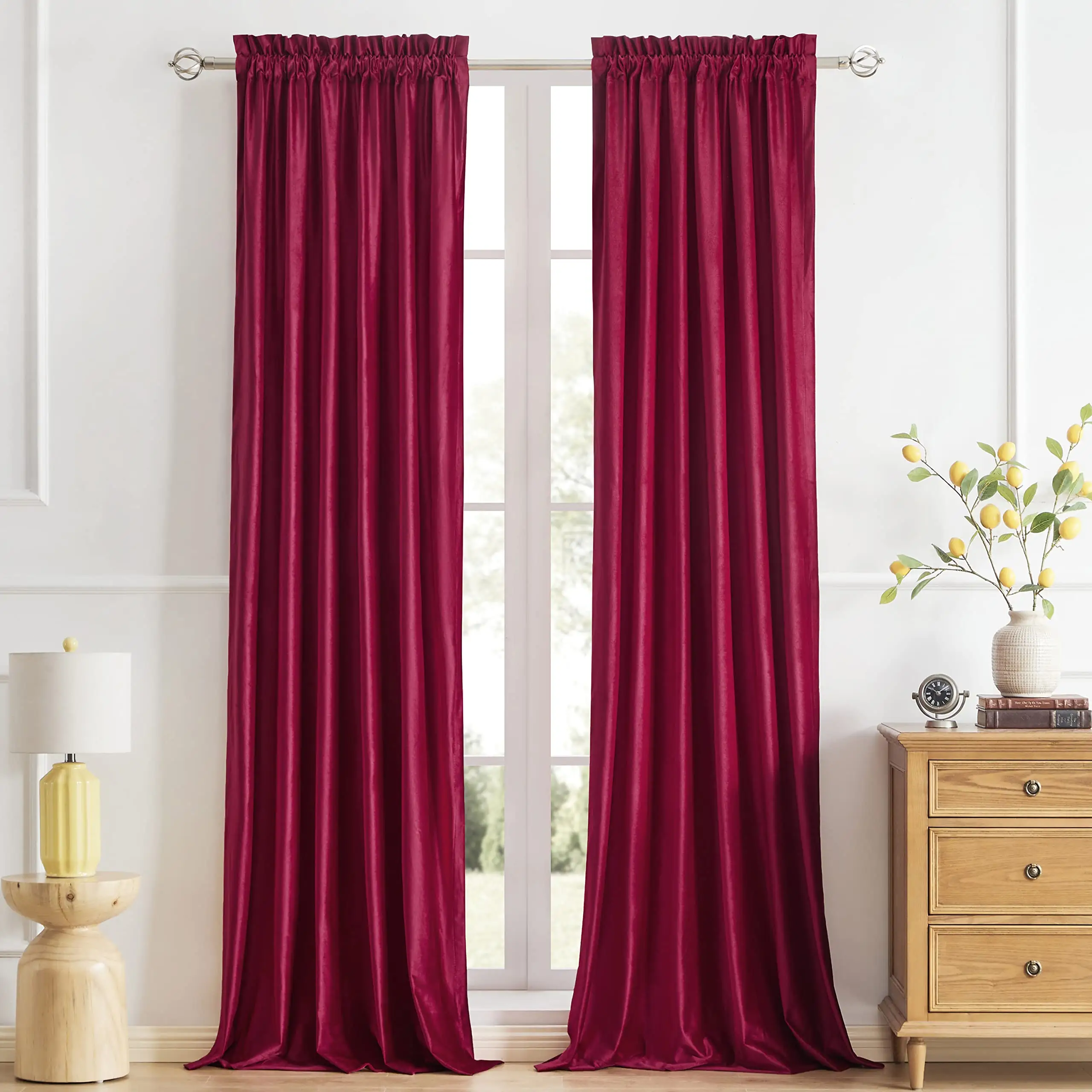 Extra Long Blackout Curtains For Living Rooms Luxury Window Curtains Hotel Room Curtains Wholesale Products For Sale Cheap