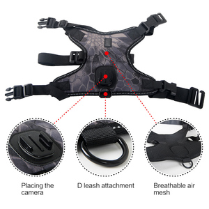 SinSky, recién llegado, accesorios para mascotas, respetuoso con el medio ambiente, correa para cámara deportiva para perros, estabilizador de cámara Go <span class=keywords><strong>Pro</strong></span>, arnés para perros - Product Image 3