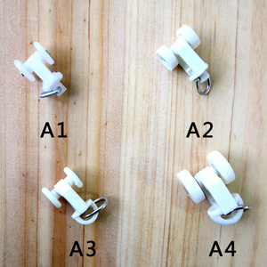 Crochets de retenue pour rideaux Jinlang, crochets pour rideaux à plis ondulés, crochets en plastique pour rideaux à plis en S, crochets pour rideaux sur rail - Product Image 5