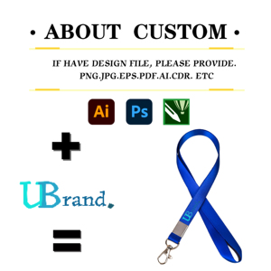 Custom <b>Polyester</b> <b>Lanyard</b> With Metal Clip Durable Personalized ID Badge Holder for Events Schools Offices - Product Image 2