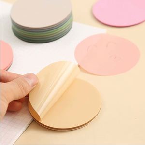 Ultra-Fine 500-Sheet Morandi Semi-Translucent Sticky Notes Fluorescent Tabs Self-Adhesive Tear-Off <b>Bookmarks</b> for Office School - Product Image 6