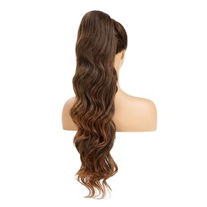 Perruque <span class=keywords><strong>queue</strong></span> <span class=keywords><strong>de</strong></span> <span class=keywords><strong>cheval</strong></span> pour femmes européennes et américaines, en fibre <span class=keywords><strong>haute</strong></span> température, longue et bouclée, avec cordon <span class=keywords><strong>de</strong></span> serrage ondulé effet mouillé, pour <span class=keywords><strong>queue</strong></span> <span class=keywords><strong>de</strong></span> <span class=keywords><strong>cheval</strong></span> <span class=keywords><strong>haute</strong></span> - Product Image 5