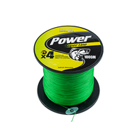 Ligne de pêche flottante tressée multifilament super résistante 4 brins 1000m multicolore en PE pour la pêche en ruisseau, lac et rivière