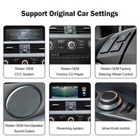 Système Linux NaviHua Écran tactile 8,8 pouces Carplay Android Auto Lecteur vidéo pour BMW Série 5 E60 E61 E62 E63 E64 2004-2008 CCC