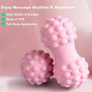 ลูกบอลนวดโยคะคุณภาพสูงสำหรับการบำบัดกล้ามเนื้อและการผ่อนคลาย - Product Image 1