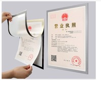 Bingkai Lampu Iklan EL Poster Terbaru Bingkai Iklan dengan Kecerahan Tinggi untuk Pameran atau Papan Iklan atau Menu