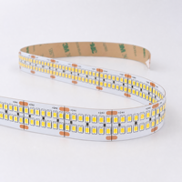 Bande lumineuse LED 24V 2025 624 LED par mètre 15mm IP20 3000K Blanc chaud Ra80 SDCM5 Rouleau de 5m Télécommande Dimmable