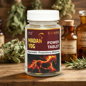 Comprimés à base de plantes ayurvédiques Madan Yog Power Blend avec formule d'extrait botanique de qualité supérieure - Product Image 1