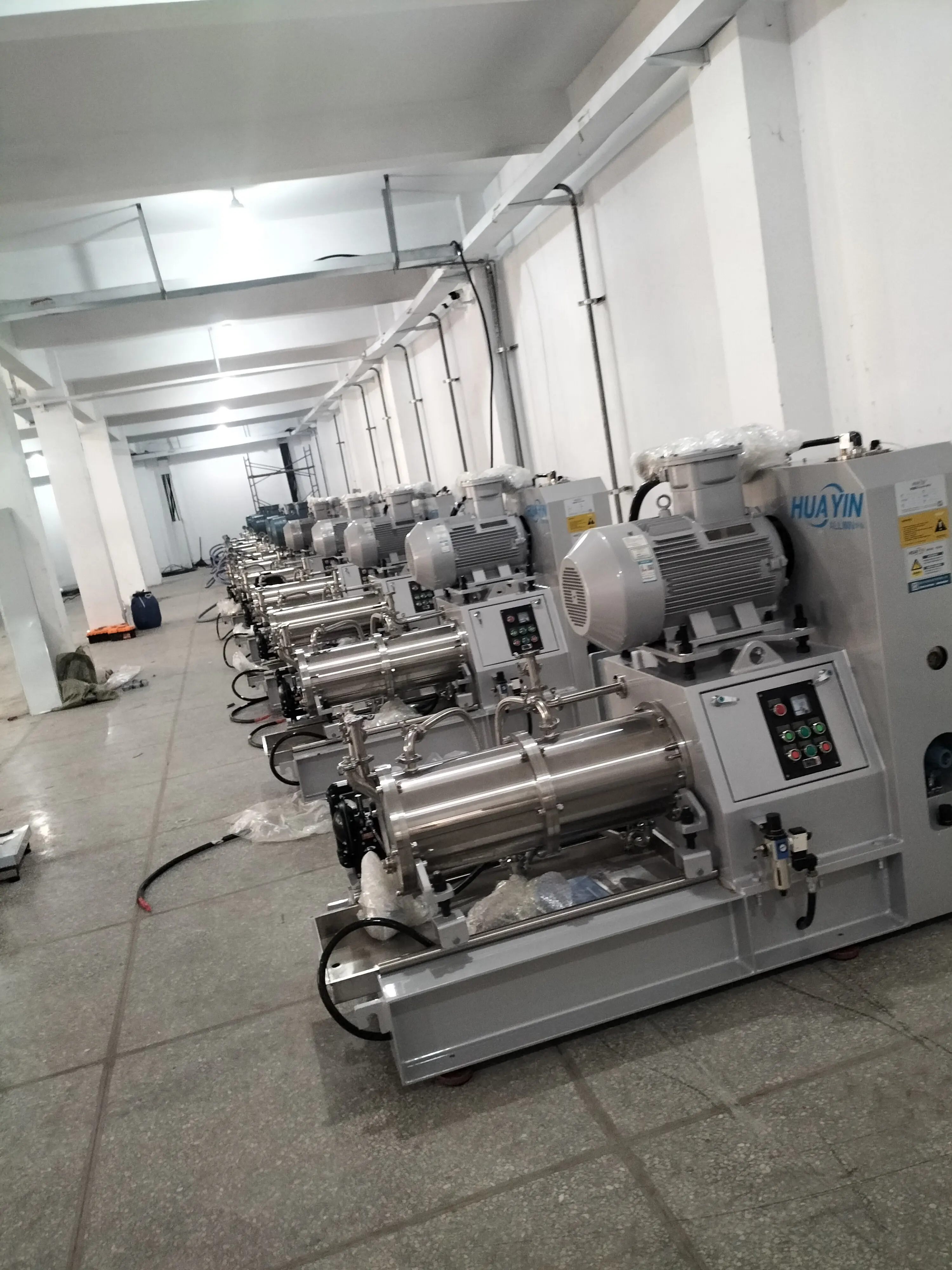 Wet Grinding and Dispersion Production Line Turnkey Solution