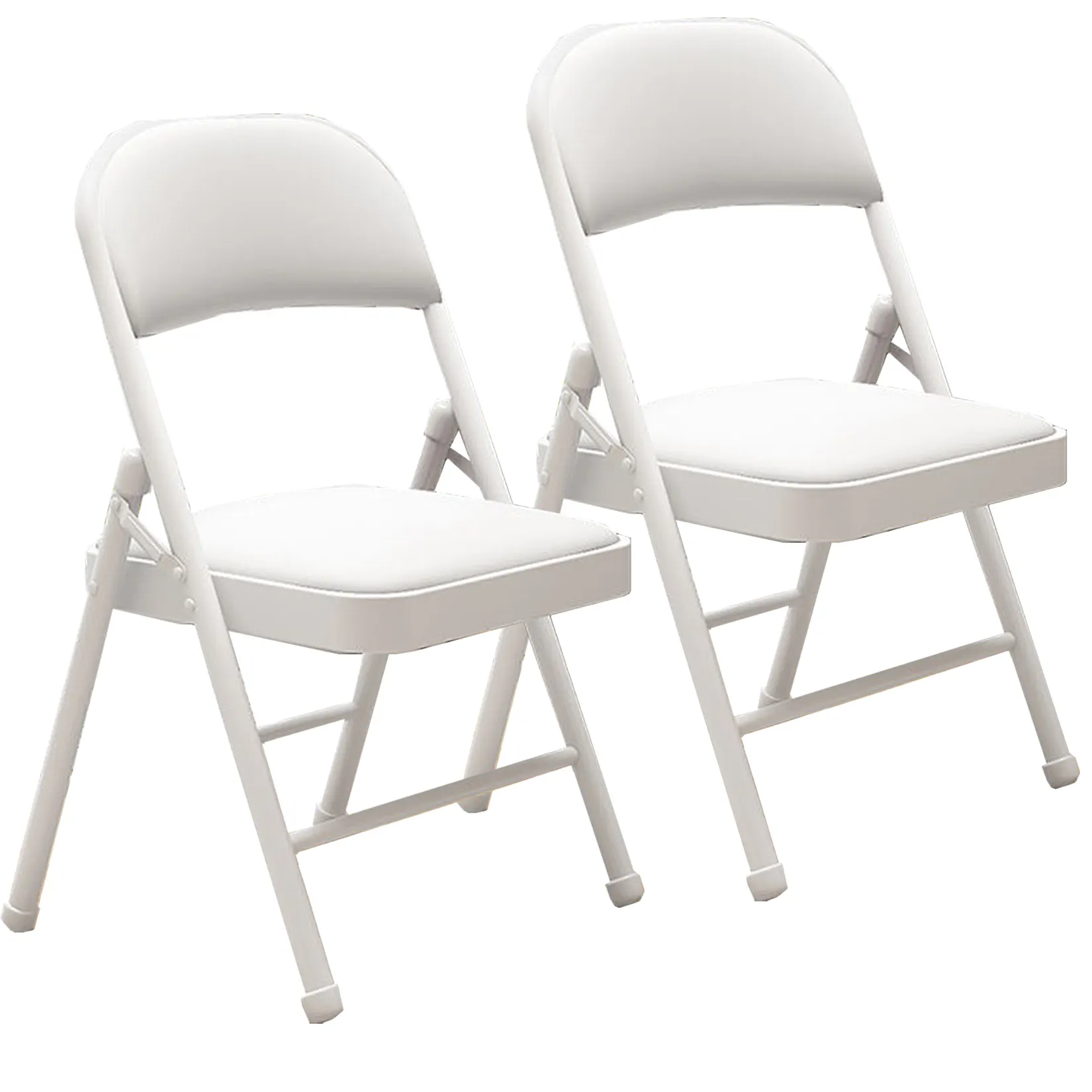 तह कुर्सी के लिए पार्टी प्लास्टिक तह कुर्सियों धातु फ्रेम तह कुर्सी सफेद