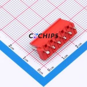 A396E1L1-2R6P12 Wire-to-Board Pin Header Through hole Component (THT),P=3.96mm Connector 1x6P 3.96mm Through Hole VH - Product Image 2