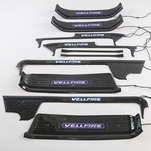 WZXD - Protectores de Umbral de Puerta LED para Automóvil, Acero Inoxidable, Accesorios Exteriores 2024 - Product Image 6