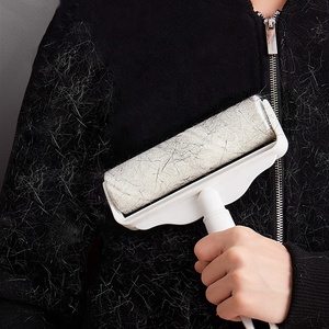 Wholesale Extendable Long Handle Sticky <b>Large</b> Lint <b>Rollers</b> for Pet Hair Floor Carpet Couch with 60 Sheets Refills - Product Image 6