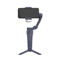Los más vendidos plegable magnético AI Face Tracking 3 Axis Anti-Shake Gimbal estabilizador Luz de relleno Vlog Live Shooting Selfie Stick
