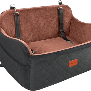 Siège auto pour chien, siège auto surélevé, siège auto pour animal de compagnie amovible et lavable pour siège arrière. - Product Image 1