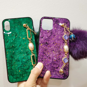 Nuova <span class=keywords><strong>Cover</strong></span> Glitterata con Pelliccia e Cinturino da Polso per <span class=keywords><strong>iPhone</strong></span> X Xr Xs Max 7 8 <span class=keywords><strong>11</strong></span> 12 13 14 15 16 17 Plus Pro Max Mini - Product Image 6