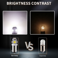 BA9S LED Ampoule LED T11 H6W Canbus Voiture Intérieur Lumières Clignotant Plaque D'immatriculation Lampe 12V Auto Blanc Bleu