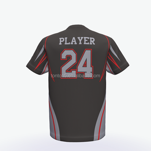 Personnalisé pas cher maillots de baseball vierges en gros - Product Image 4