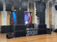 Système audio portable étanche CVR W-122P à 2 voies avec haut-parleur passif en néodyme de 12 pouces, 4480W de puissance élevée, pour spectacles et événements en direct avec XLR