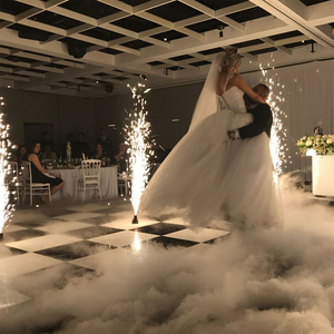 Lạnh tia lửa pháo hoa máy không dây điều khiển từ xa trong nhà đám cưới bên đài phun nước pháo hoa - Product Image 5