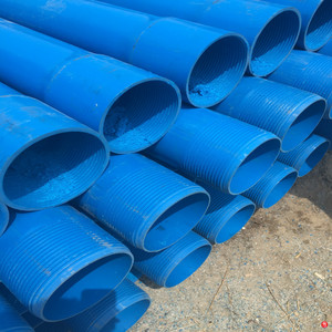 Foro aperto taglio cucitura <span class=keywords><strong>pvc</strong></span> tubo di infiltrazione di <span class=keywords><strong>acqua</strong></span> e tubo permeabile di perforazione pozzo filtraggio tubo ben perforato - Product Image 3