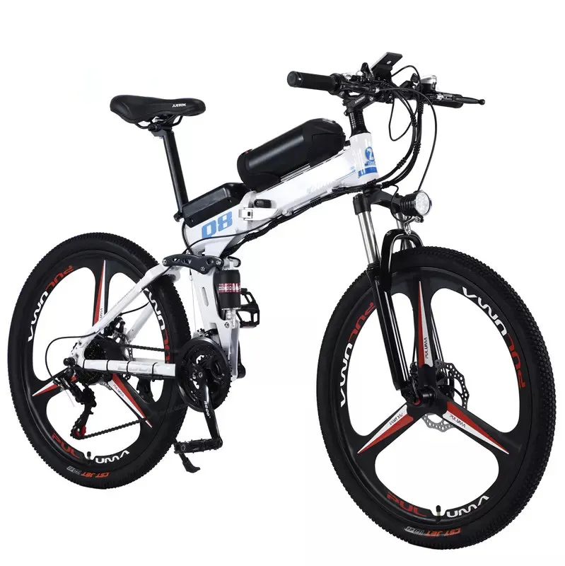 A buon mercato 36V 350W veloce pieghevole e bici all'ingrosso adulti bicicletta elettrica da città Mountain Ebike 10Ah batteria