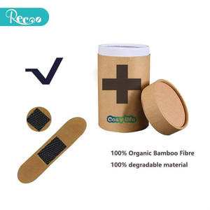 Vendajes de bambú, apósito para heridas sin látex, almohadillas adhesivas de grado médico, cuidado de primeros auxilios, quemaduras, cortes, raspaduras, heridas, laceraciones - Product Image 3