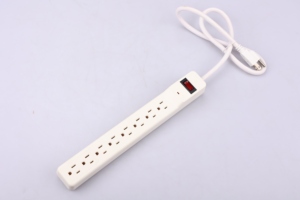 Striscia di protezione da sovraccarico a spina piatta 980J 3 SPD ciabatta con protezione da sovratensione con indicatore luminoso - Product Image 4