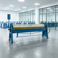 Machine à plier manuelle en acier inoxydable pour le pliage de tôles et de boîtes
