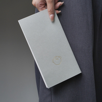 Journal en papier fantaisie, impression personnalisée du logo, organiseurs, couverture souple, planificateur mensuel, hebdomadaire, quotidien 2026, carnet avec estampage doré