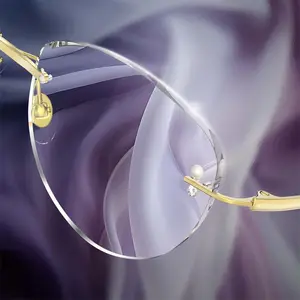 Grosir kacamata logam Harga bagus Titanium bingkai kacamata produsen kacamata