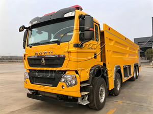 Camion de pompiers Sinotruk Howo 20000L à eau et mousse, véhicule de lutte contre l'incendie robuste avec configuration personnalisable pour le marché mondial - Product Image 3