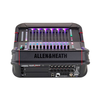 Allen & Heath Table de mixage numérique 64 canaux Avantis Solo avec 12 faders Équipement de studio de musique d'intérieur Système Pa Console audio numérique