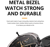 Reloj Inteligente B5 4G para Hombre, Cámara HD, Videollamada, Monitor de Actividad Física, Tarjeta SIM 2+16G, Pantalla Táctil AMOLED de 1.53 Pulgadas, Cargador Inalámbrico, IP67