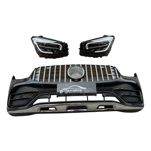 Vente en gros <span class=keywords><strong>2023</strong></span> pour <span class=keywords><strong>Mercedes</strong></span>-Benz GLC300 W253 – Kit de modification de carrosserie sport de luxe pour pare-chocs avant de voiture, composants d'occasion - Product Image 5