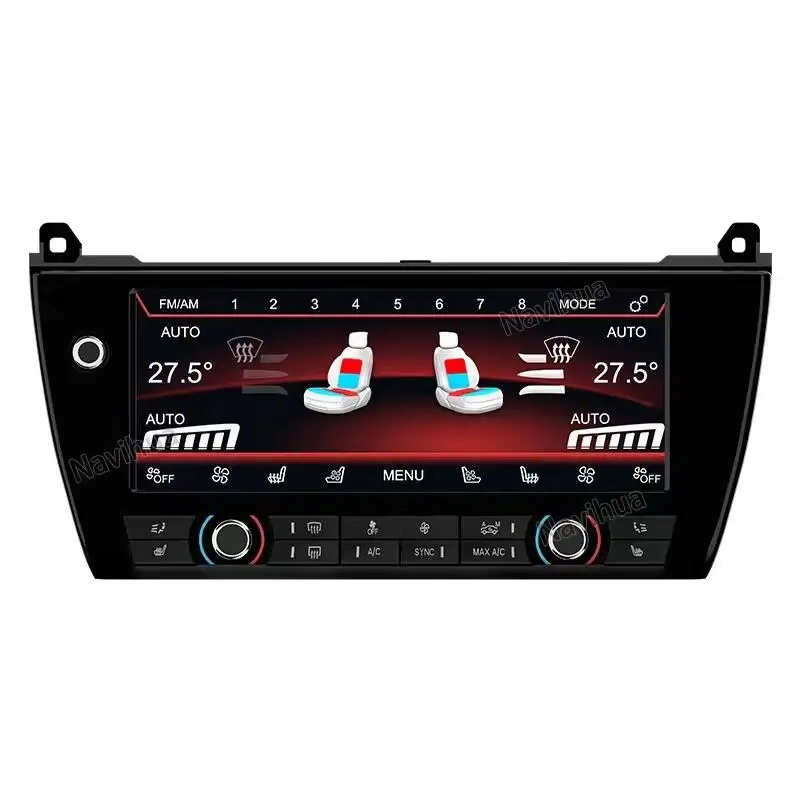 Per BMW serie 5 2011-2017 pulsante auto originale modifica aria condizionata aggiornamento display controllo vocale intelligente