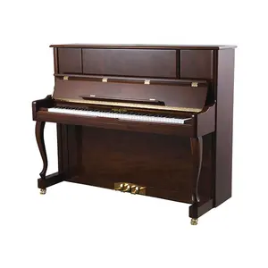 Middleford 88 Touches Bébé <span class=keywords><strong>Chinois</strong></span> <span class=keywords><strong>Piano</strong></span> Classique Chocolat <span class=keywords><strong>Piano</strong></span> droit UP123WA avec Tabouret De <span class=keywords><strong>Piano</strong></span> Réglable - Product Image 1