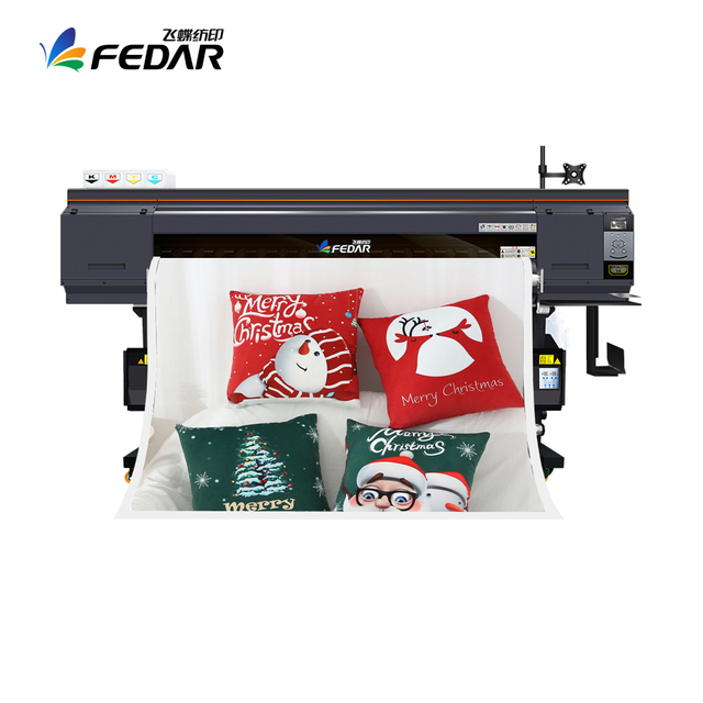 Industrial Sublimation Printer for Fabric 1.9m Heat Transfer Paper Sportswear Polo Shirts Plotter Dye Sublimation Printer