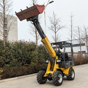 EVERUN EREL1000 900kg CE EPA Compact Front End Mini Battery Telescopic Wheel Loader Electric