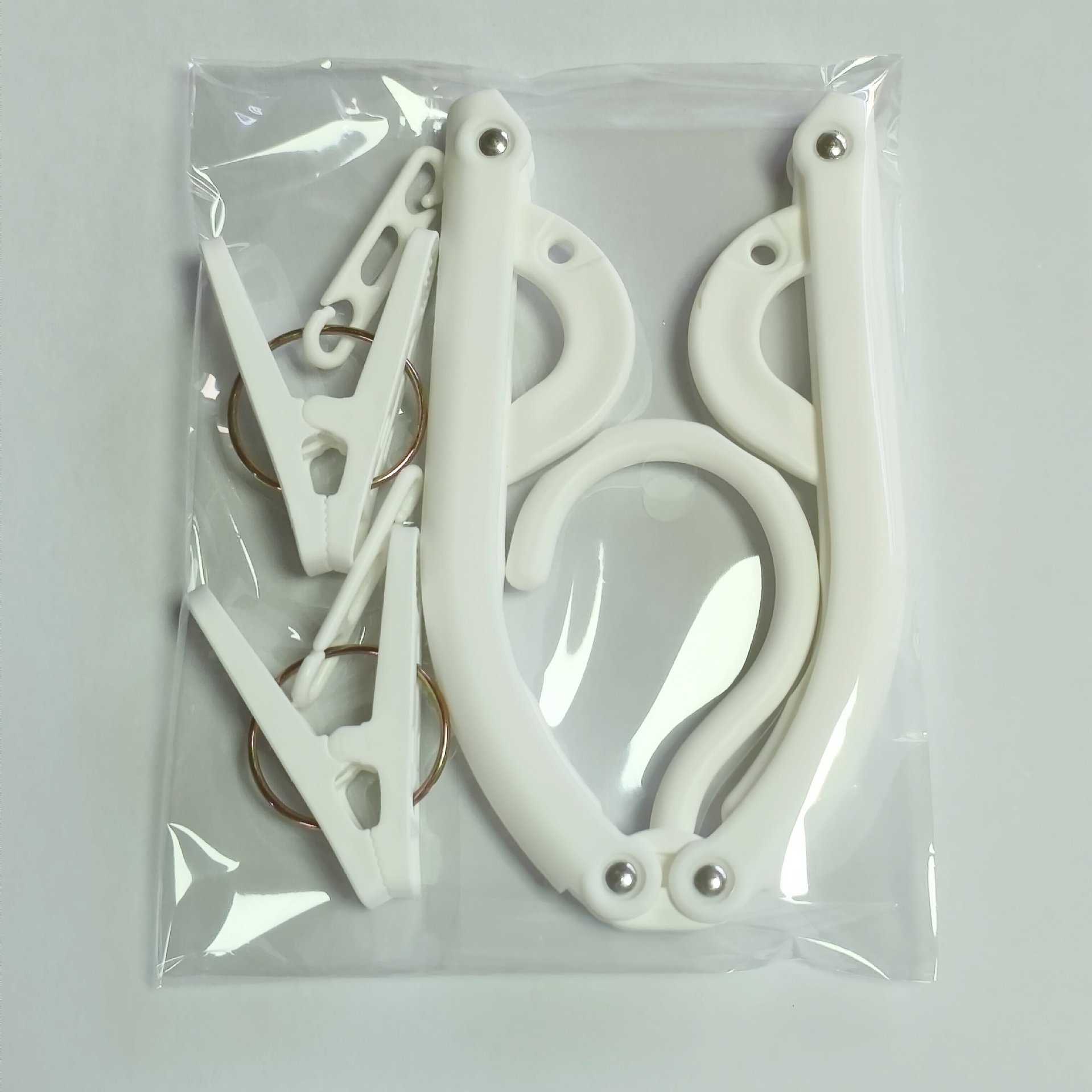 White - with clip